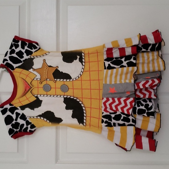 HOST PICK Toy story 2 cowgirl Jessie top L 10/12 runs small - Picture 3 of 6